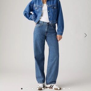 Levi's baggy dad jeans